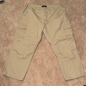 Men's 42x30 LA Police Gear Tan Cargo Pants
